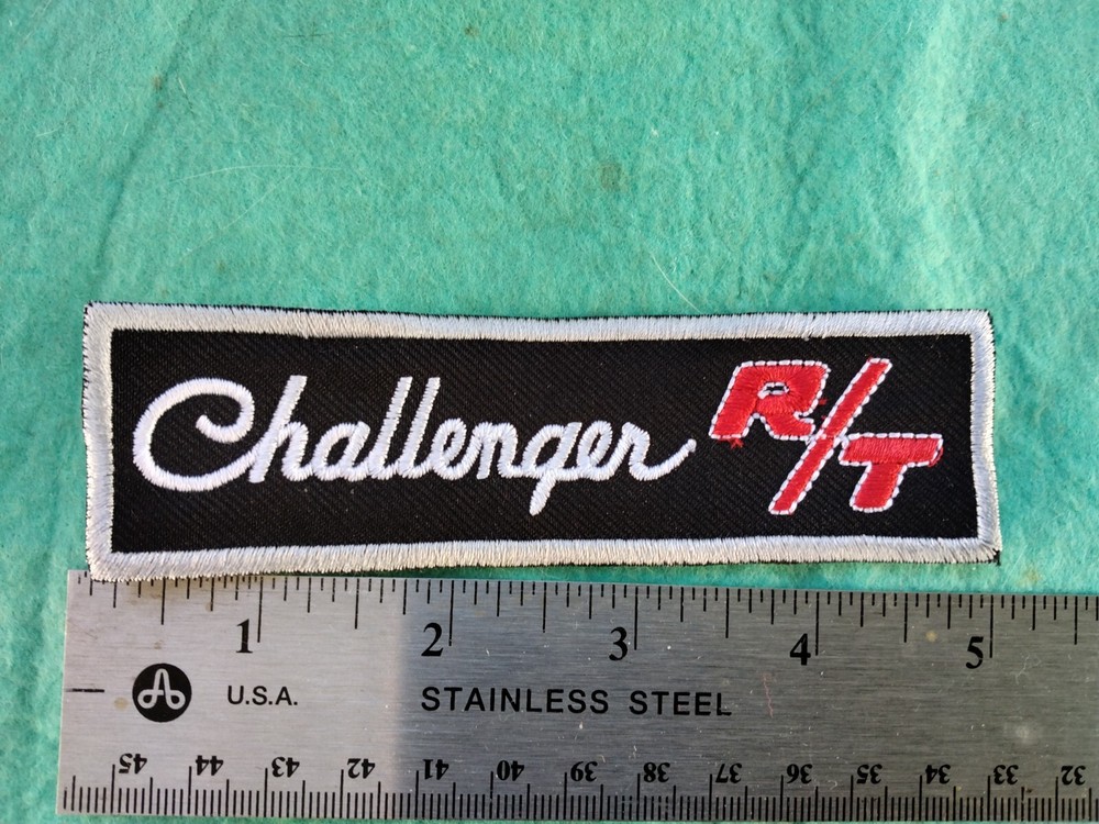 Dodge Challenger RT   Service Parts Uniform   Patch