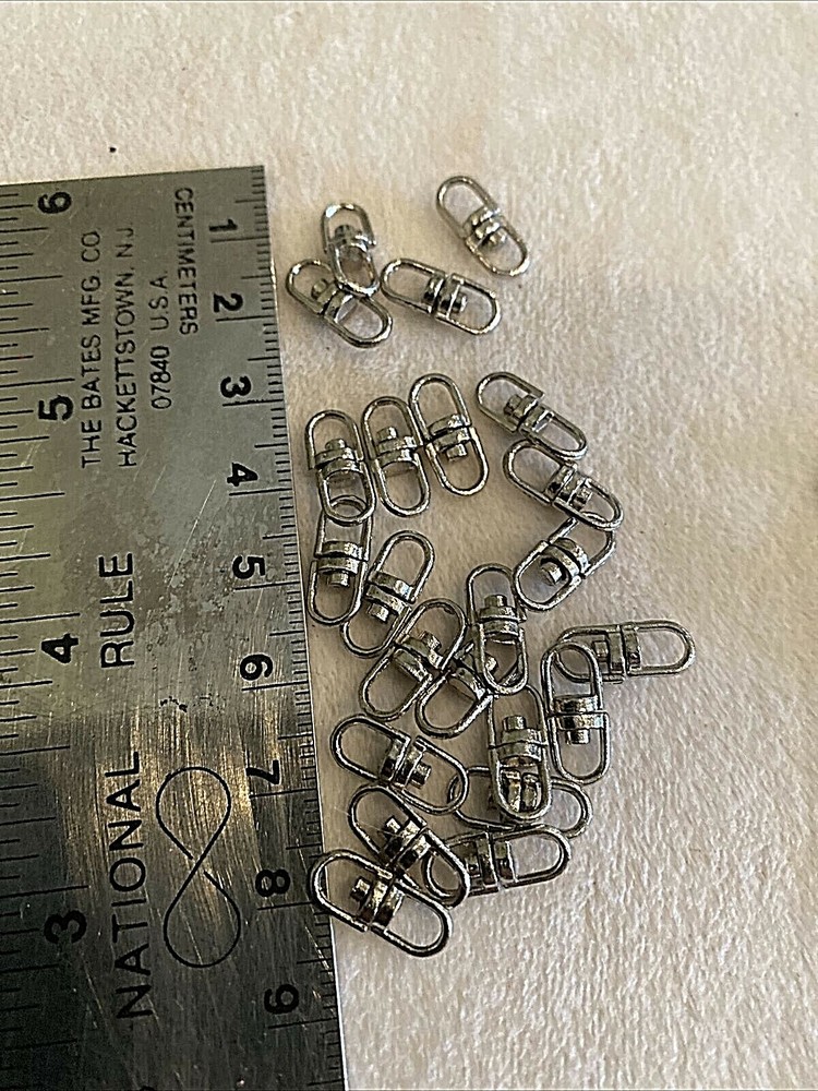 50 Swivel Ring Connectors Various Sizes Box 473