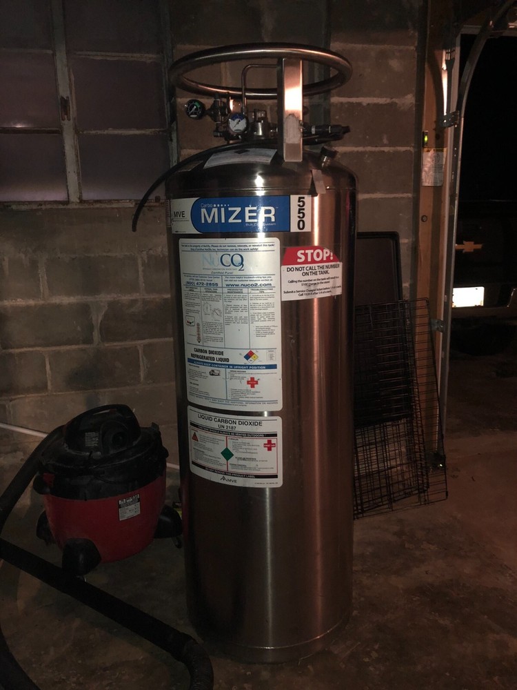 Carbo-Mizer 550 Bulk CO2 Storage Tank