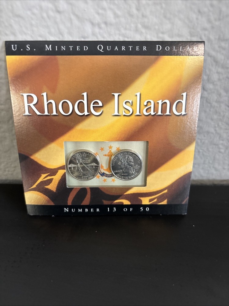 US Minted Quarter Dollar Numbered Set New Sealed