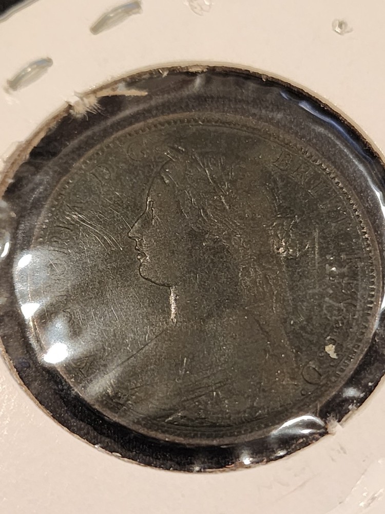 1862 Nova Scotia 1 Cent Coin