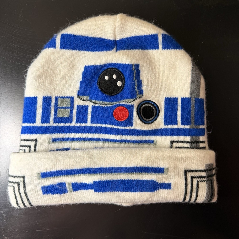 Star Wars R2-D2 Cuffed Big Face Beanie