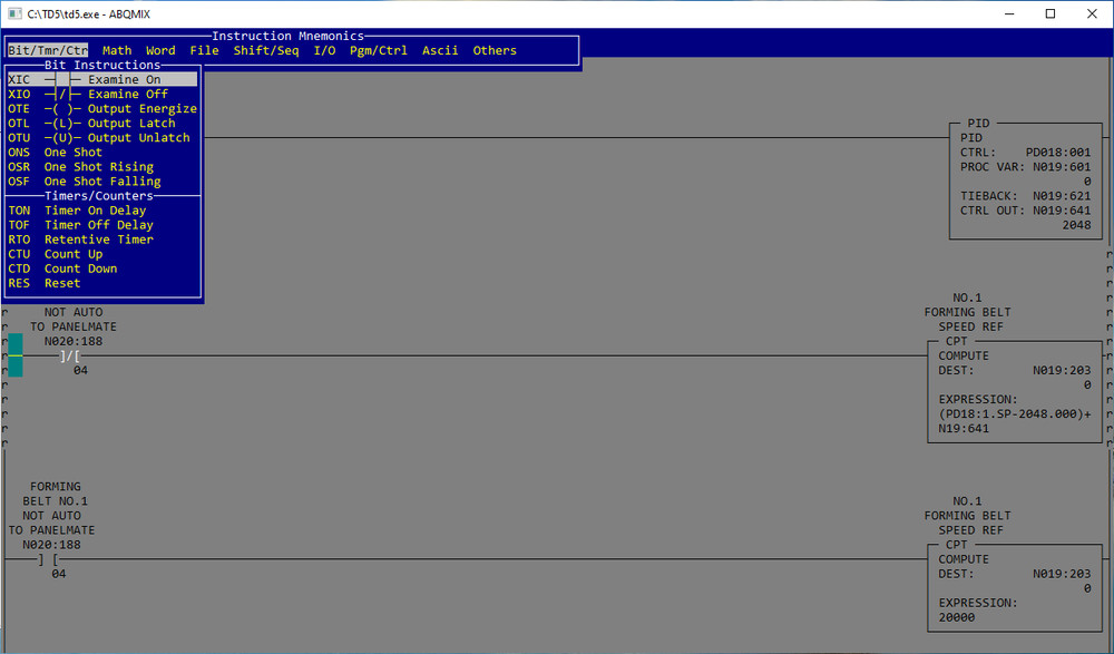TOPDOC Programming Software for PLC-5, alternative to RSLogix5