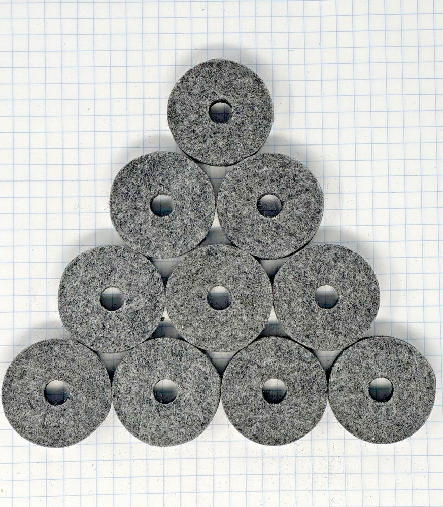 Cymbal Felts, 10 Pack