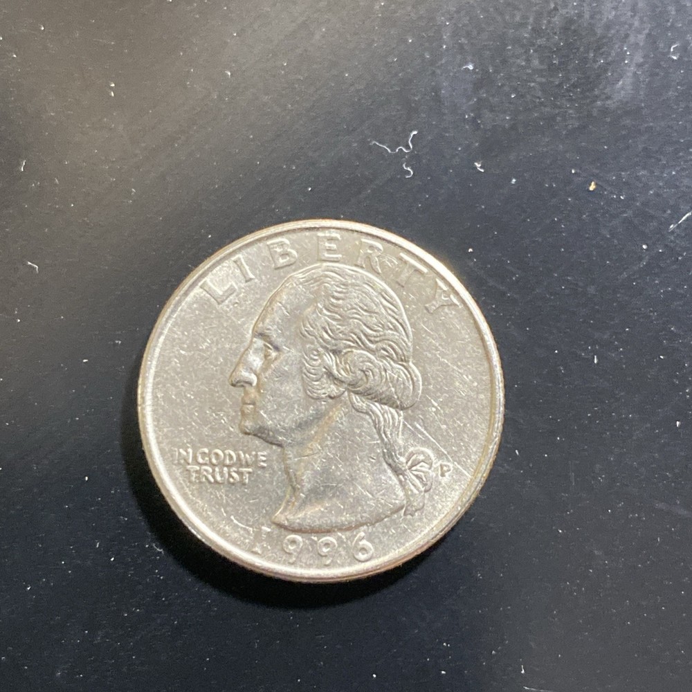 🔥1996 P Washington Quarter With DDR Errors🔥