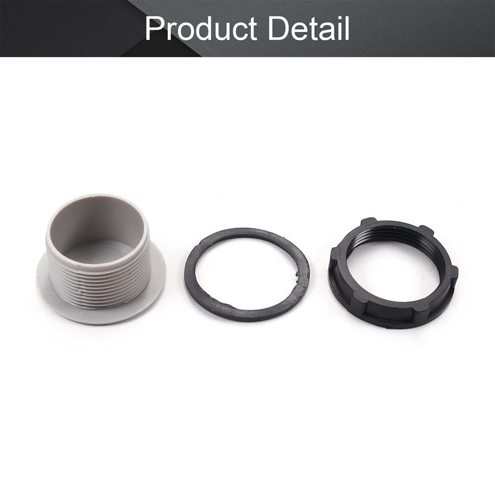 12pcs 30mm Plastic Push Button Switch Hole Panel Plug Gray