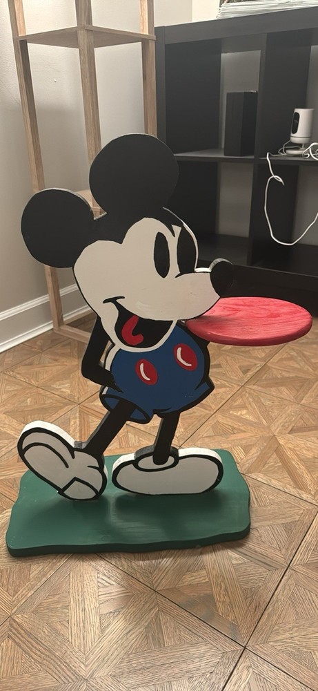 Vintage Walt Disney Mickey mouse store display statue