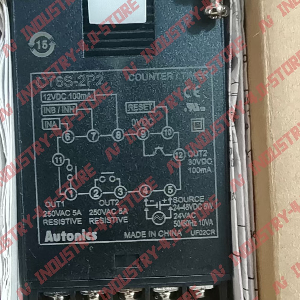 1PCS New AUTONICS CT6S-2P2 Controllers Counters