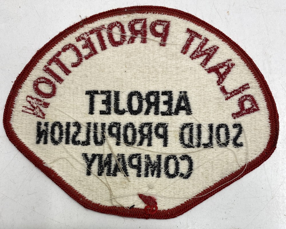 VINTAGE AEROJET SOLID PROPULSION Co. PATCH