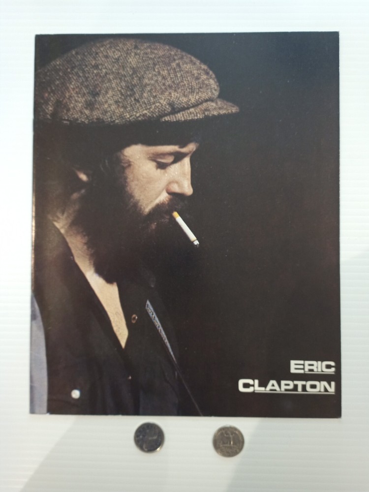 1981 Eric Clapton  Concert Tour Program