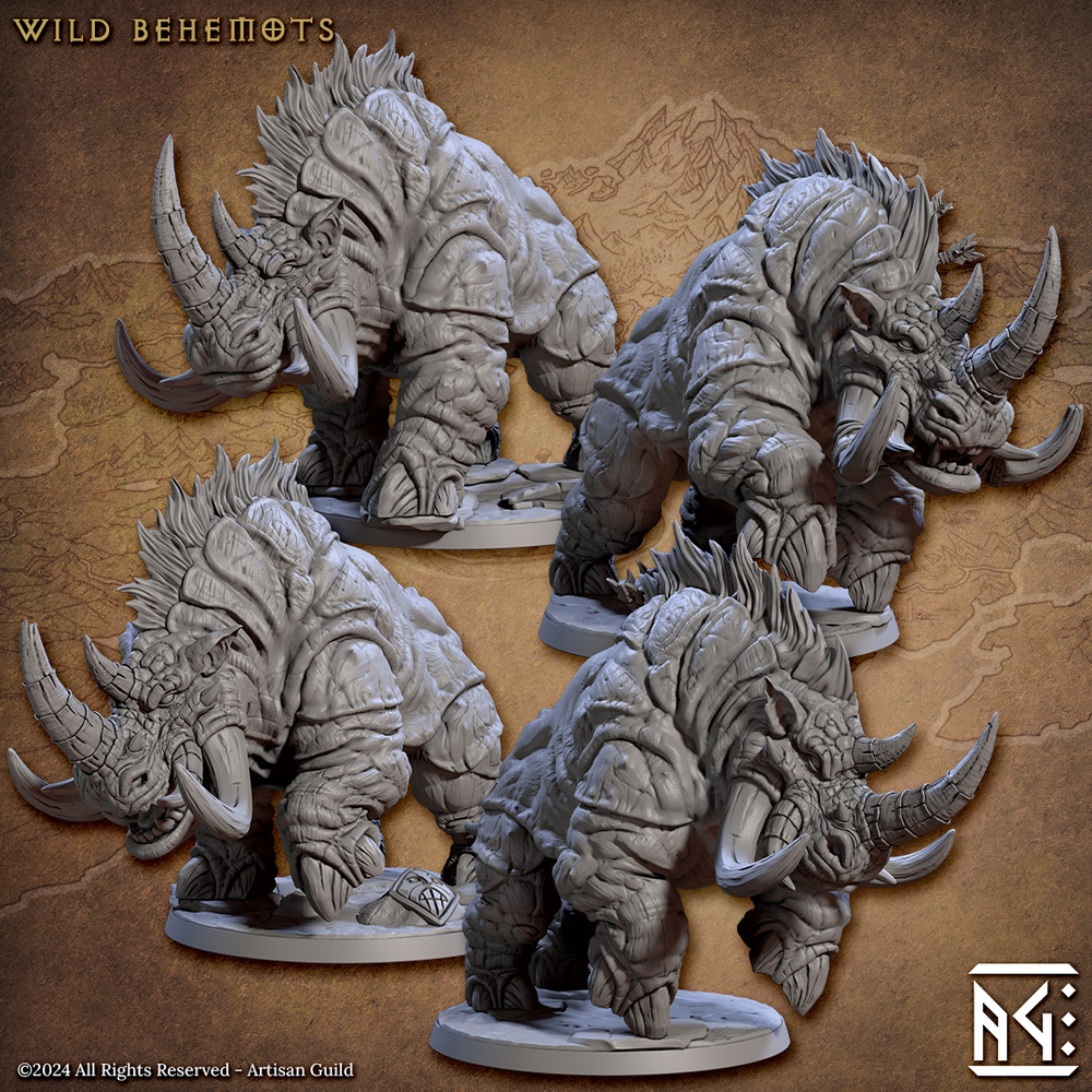 Wild Behemots | Artisan Guild Miniatures |