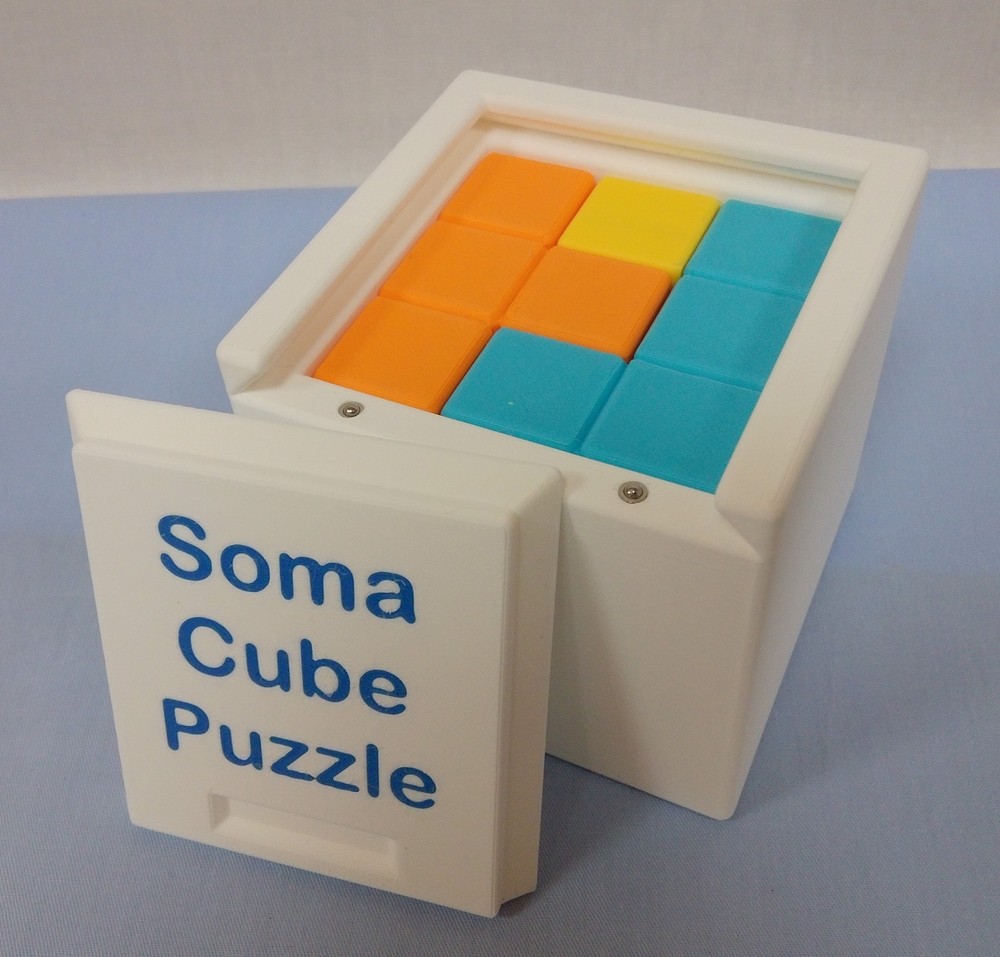 3-D Printed Soma Cube Puzzle