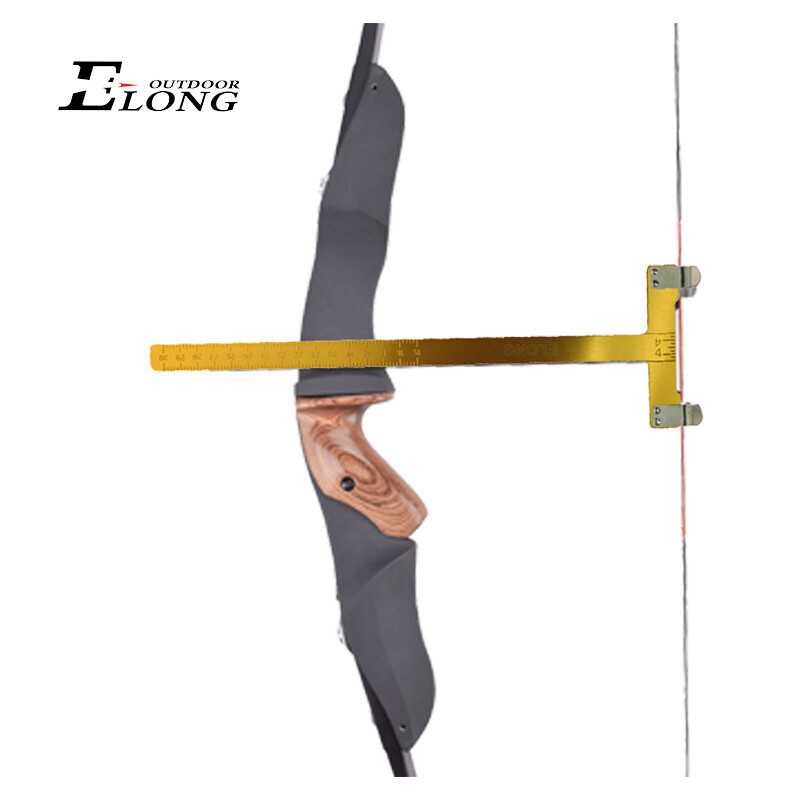 Archery String Nocking Points Pliers Strings Knock Set T Shape Bow Square Ruler