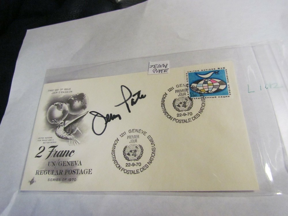 Jerry Pate autographed First Day Cover Envelope