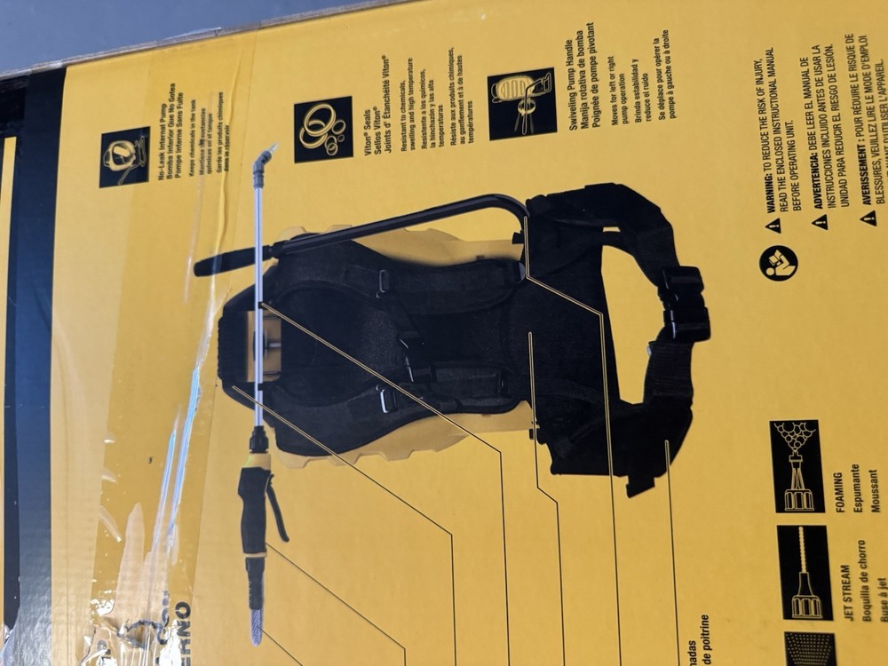DEWALT 4 Gal. Backpack Sprayer - New