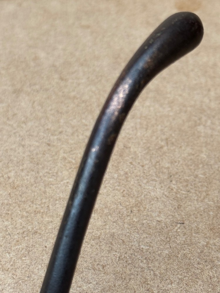 ANTIQUE DOUBLE METAL COAT HOOK RECLAIMED