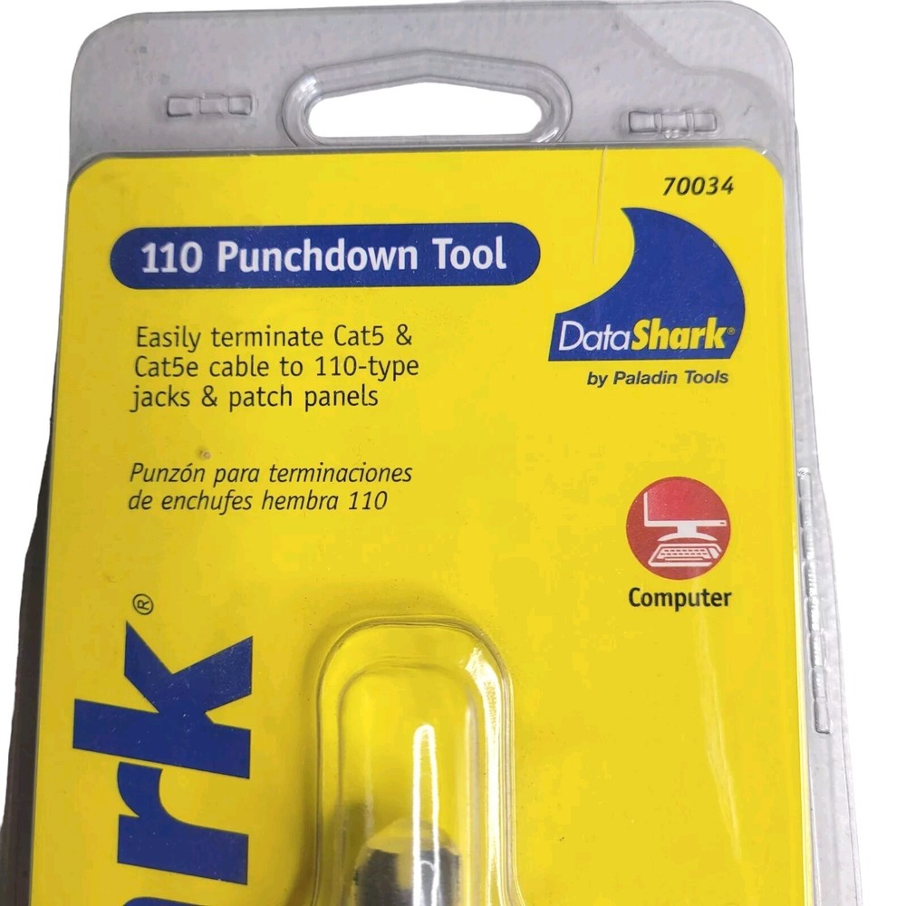 Data Shark 110 Punchdown Tool 70034 Ethernet Telephone Network Wiring NEW