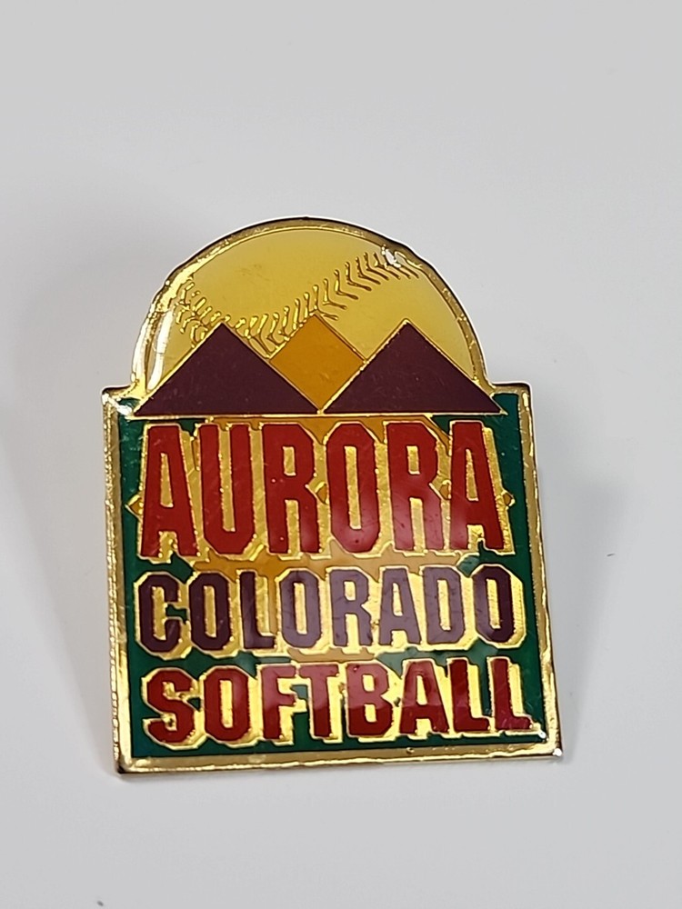 Aurora Colorado Softball Lapel Pin