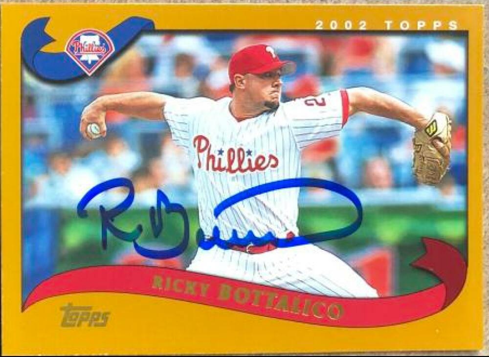 Ricky Bottalico Autographed 2002 Topps #83