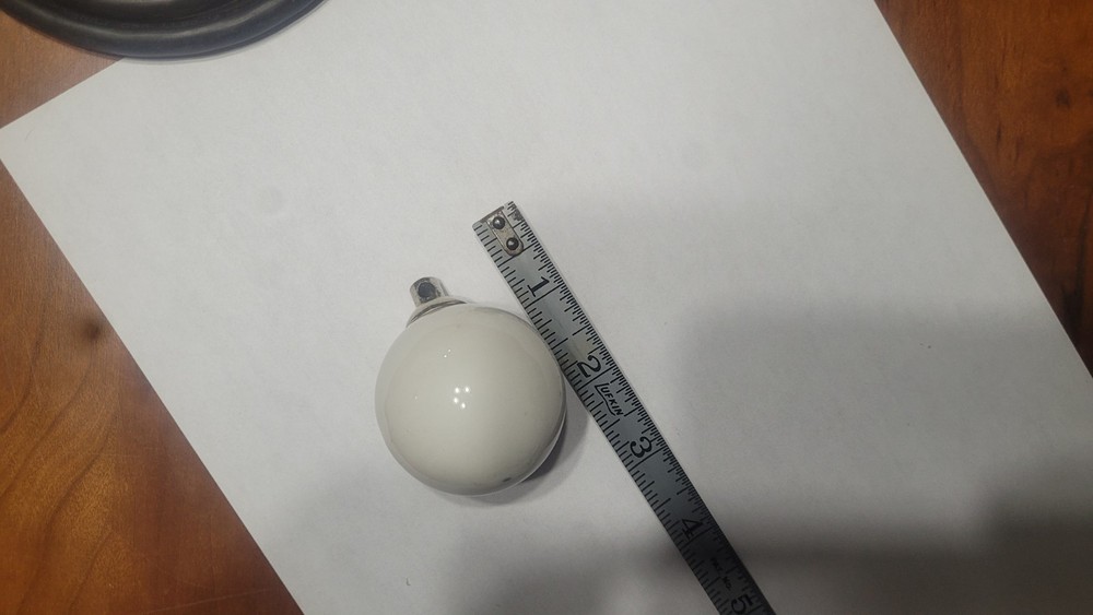Antique Toilet Tank Pull.  Porcelain