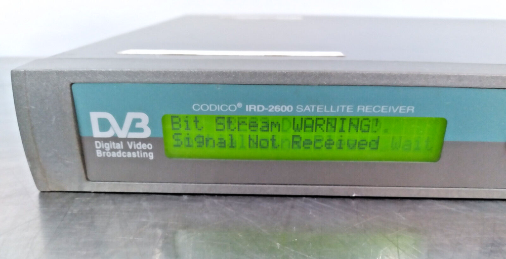 Scopus DV3 Codico IRD-2600 Professional Satellite Receiver Decoder