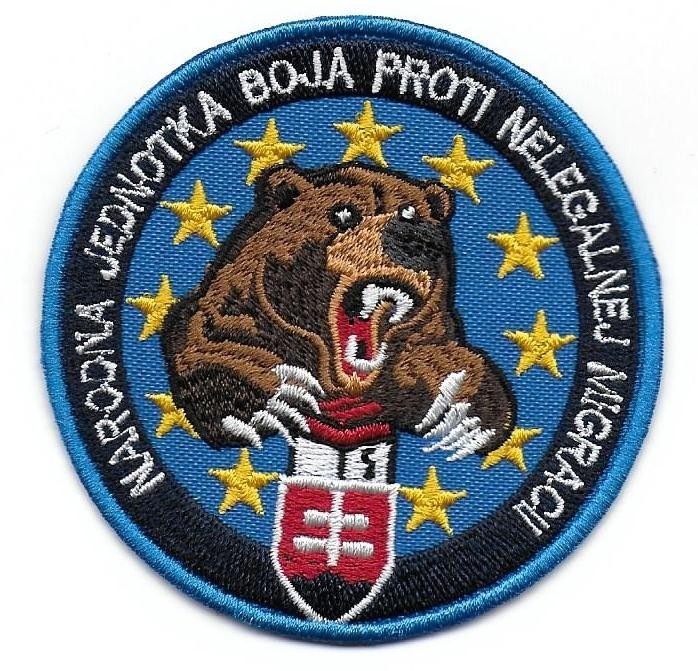SLOVAKIA POLICE EMIGRATION patch