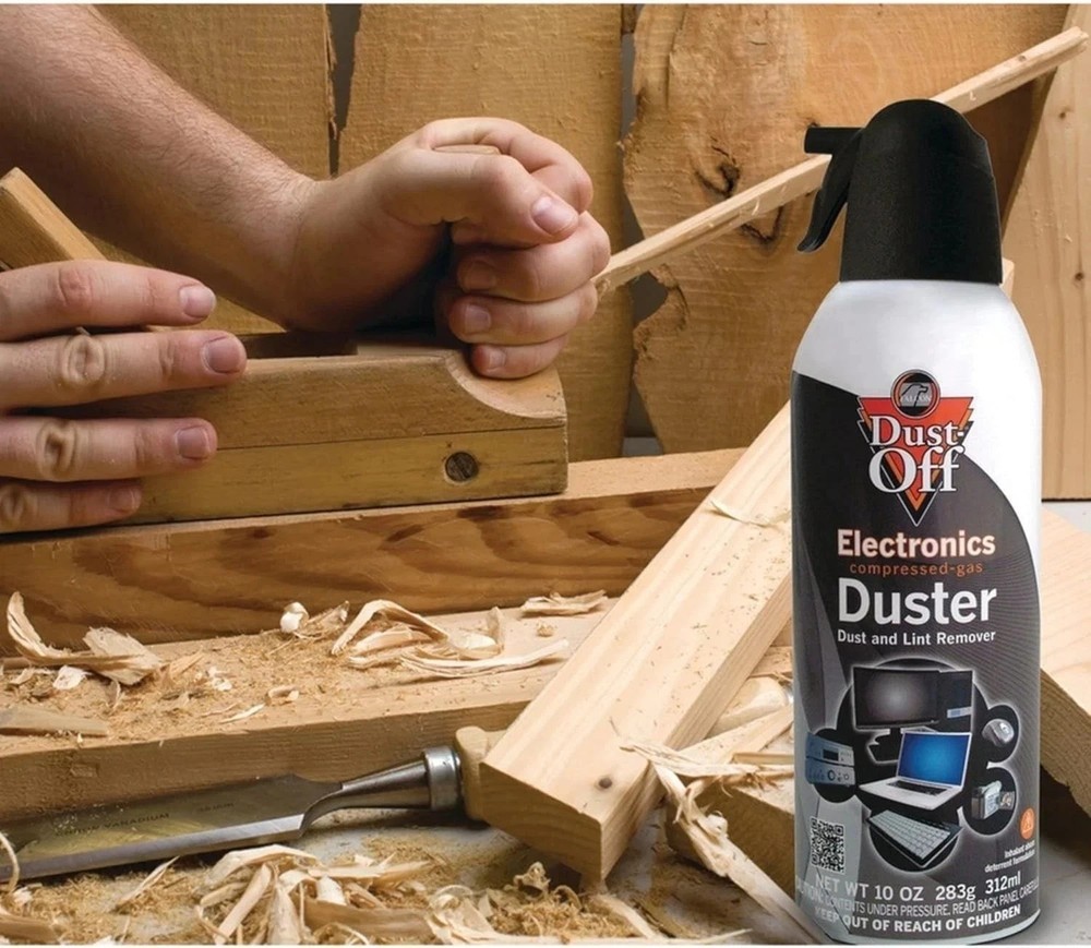 Dust-Off Electronics Compressed Air Duster 10 oz Cans – 2 Pack | Free Shipping|.