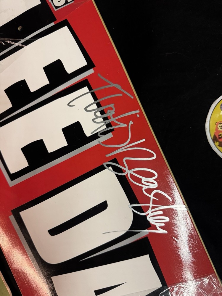 RARE SIGNED Theotis Beasley Belee Dat Baker Skateboard Deck Pro Model AUTOGRAPH