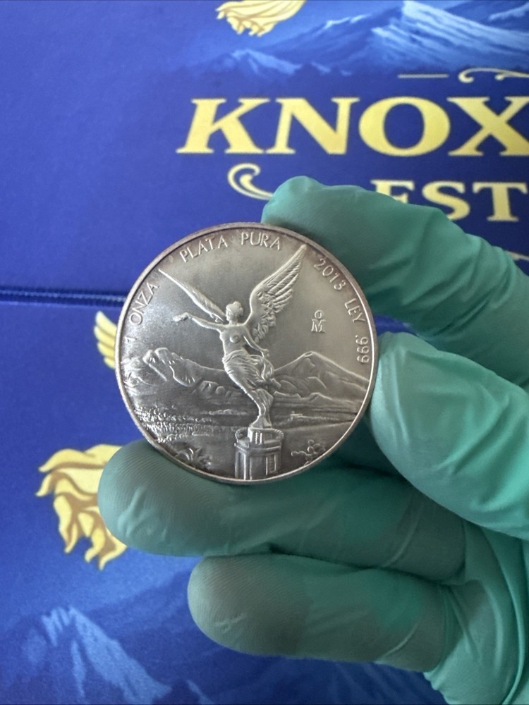 2013 Toned 1oz Silver Mexico Libertad