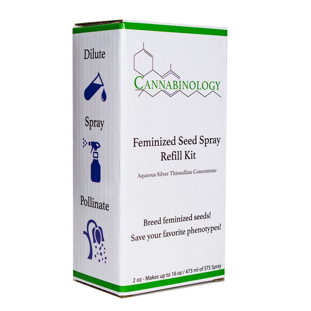2pack Silver Thiosulfate Solution makes32oz feminized seed spray, reversal spray