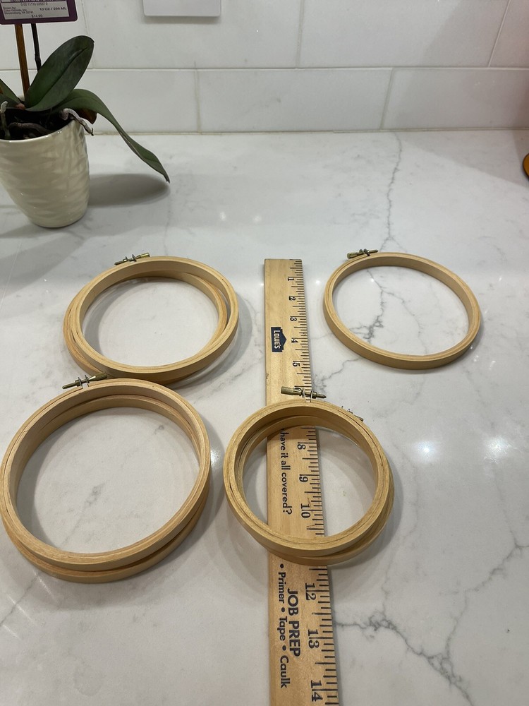 Needle Point Hoops