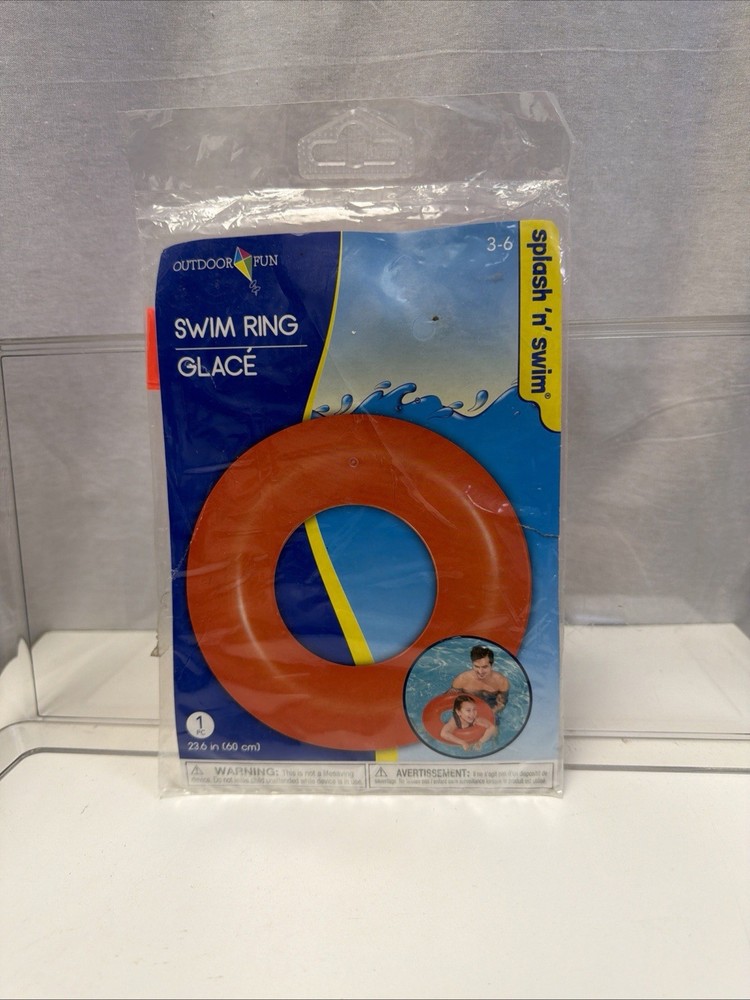 Splash N Swim Inflatable Swim Splash Ring Float New
