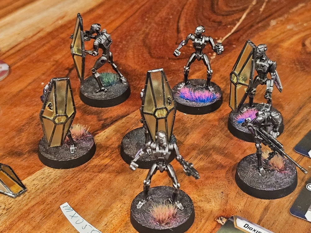Star Wars Legion FFG Separatists BX-Series Droid Commandos x 7 Painted MX055