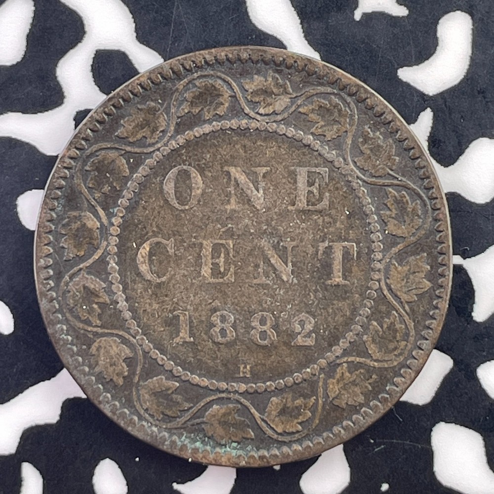1882-H Canada Large Cent Lot#C8010