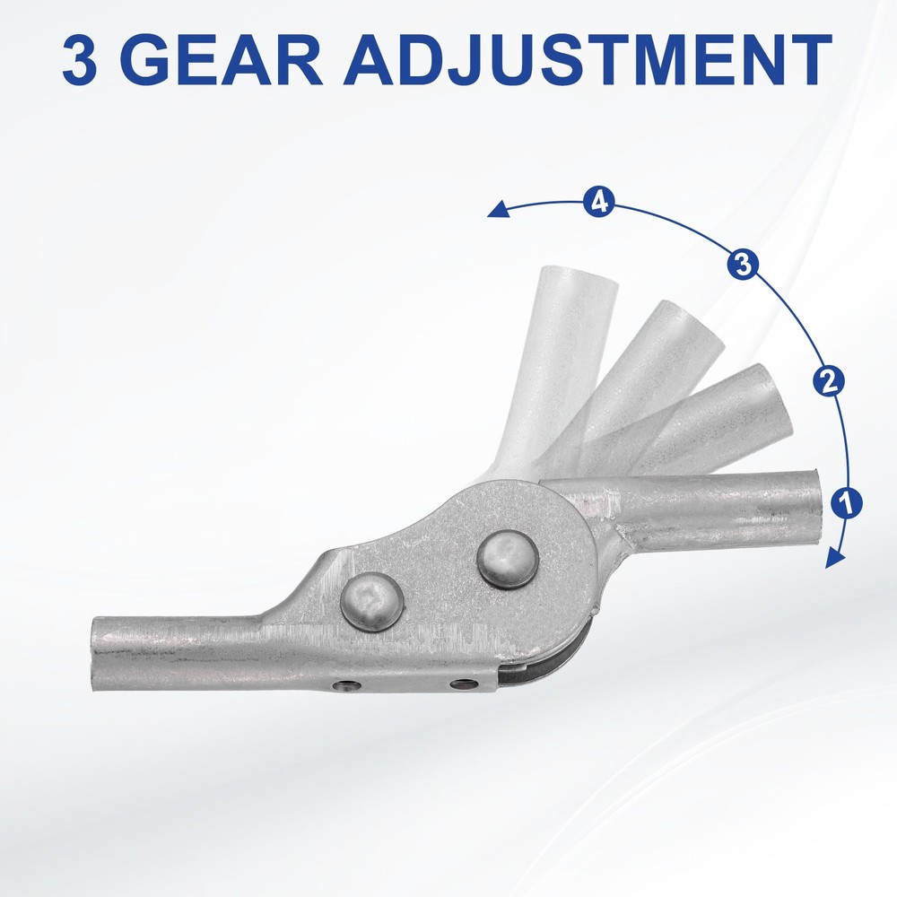 4Pcs Adjustable Sofa Hinge, 90 Degree Reverse 3 Gear Support Joint for Sofa