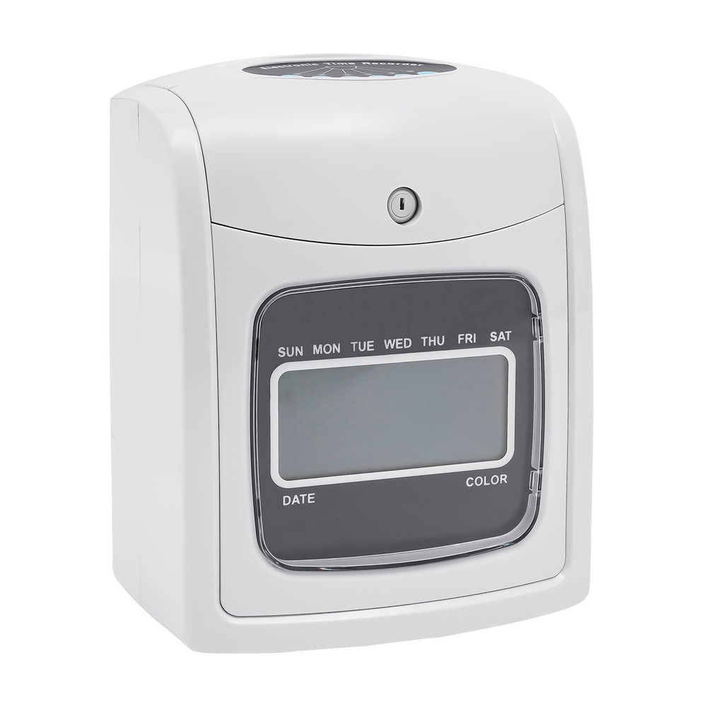 Pyramid Time System Model With 50 Cards, Starter Time Clock Bundle, Lcd Display