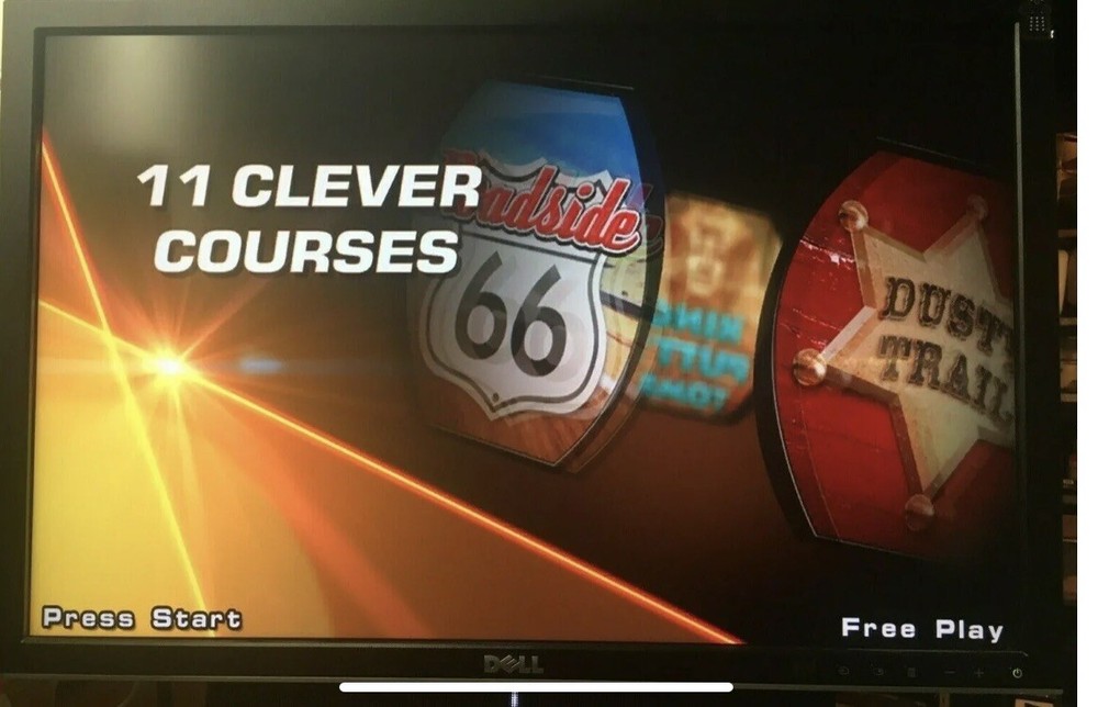 Incredible Technologies Power Putt 11 Course - U101 Security Chip and SSD