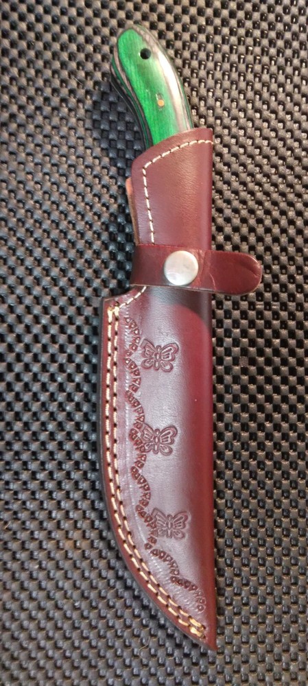 HAND MADE HUNTING KNIFE DAMASCUS