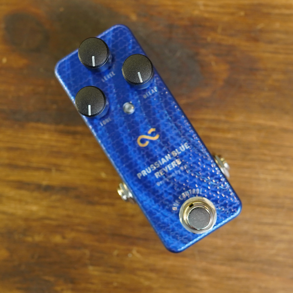 One Control PRUSSIAN BLUE REVERB Guitar Effects Pedal