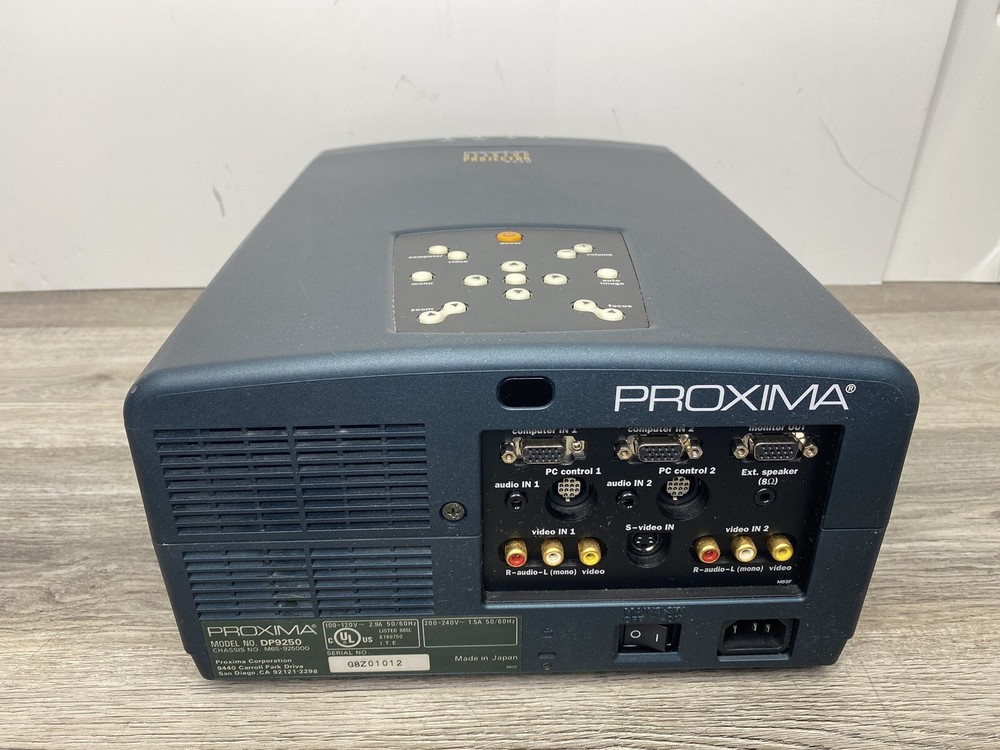 Proxima DP9250 Desktop Projector *Tested Works* No Remote