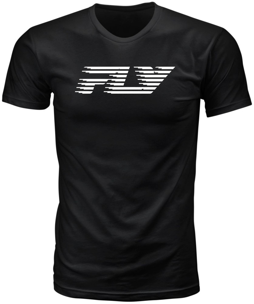 Fly Fast Tee Black Lg