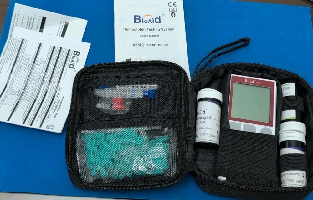 BioAid Hemoglobin Testing System - Model BC-101 Exp 9/26