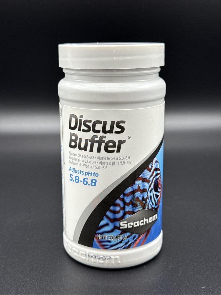 Seachem Discus Buffer 250g Aquarium pH 5.8-6.8