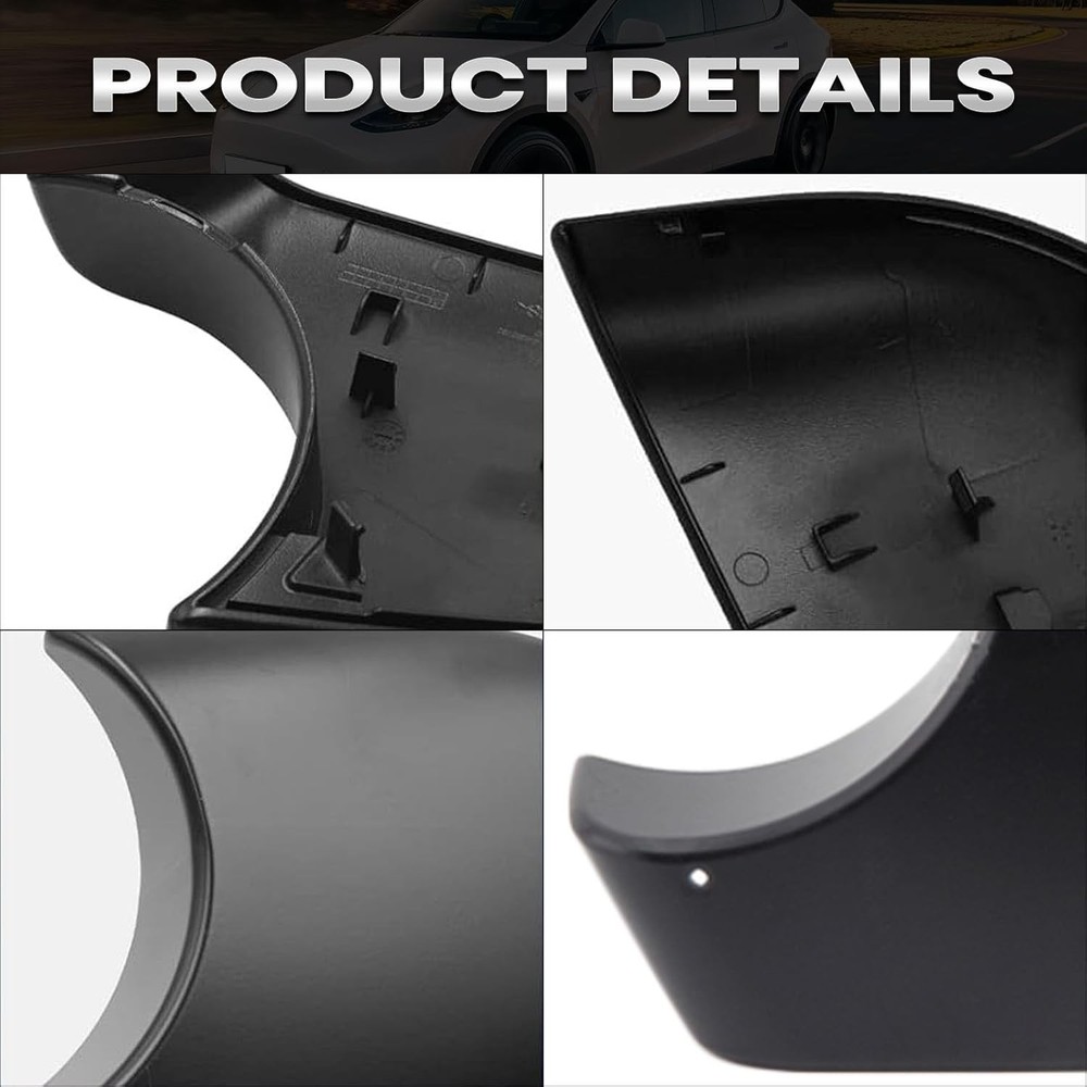 Tesla Model Y Driver Side Mirror Cover 2018-2024 Left Side Replacement Part