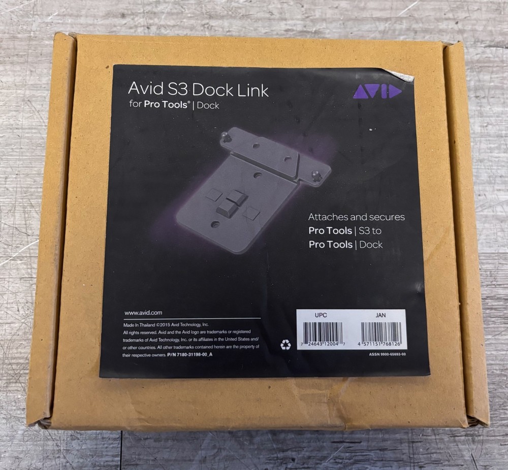 Avid S3 Dock Link