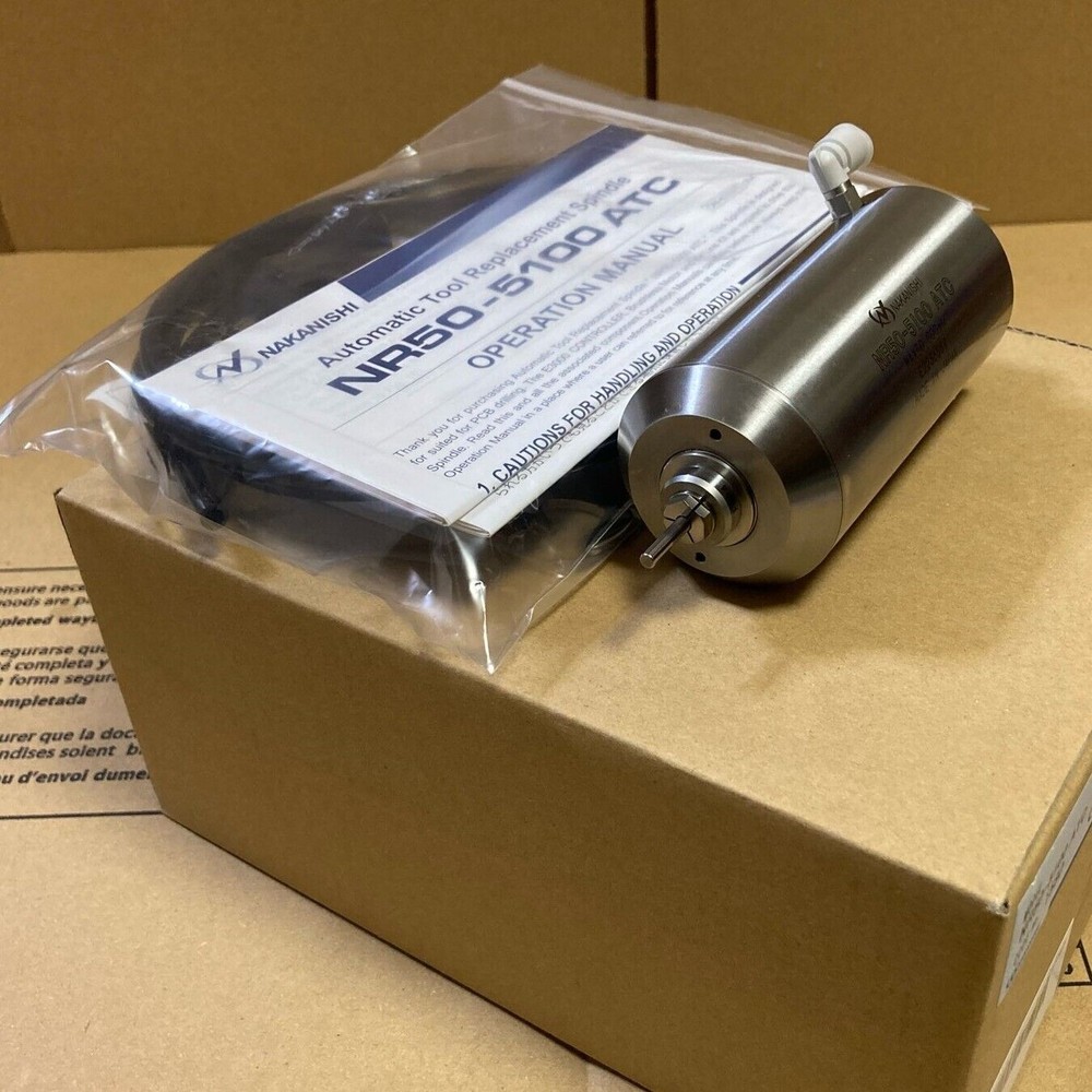 【NEW】NSK Nakanishi Automatic Tool Replacement Spindle NR50-5100 (1580 )