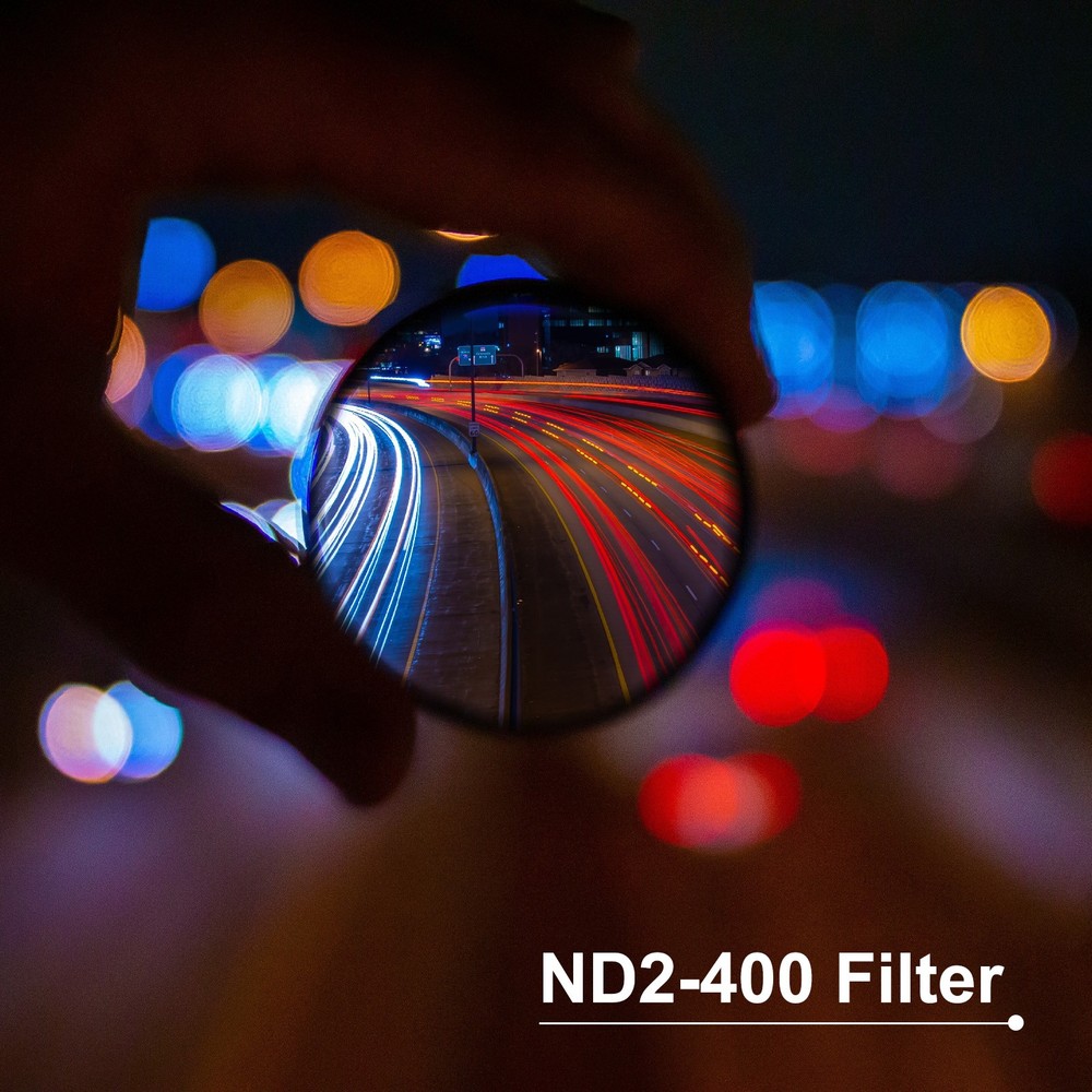 ND2-400 Lens Filter Variable Neutral Density Lens Filter 52mm
