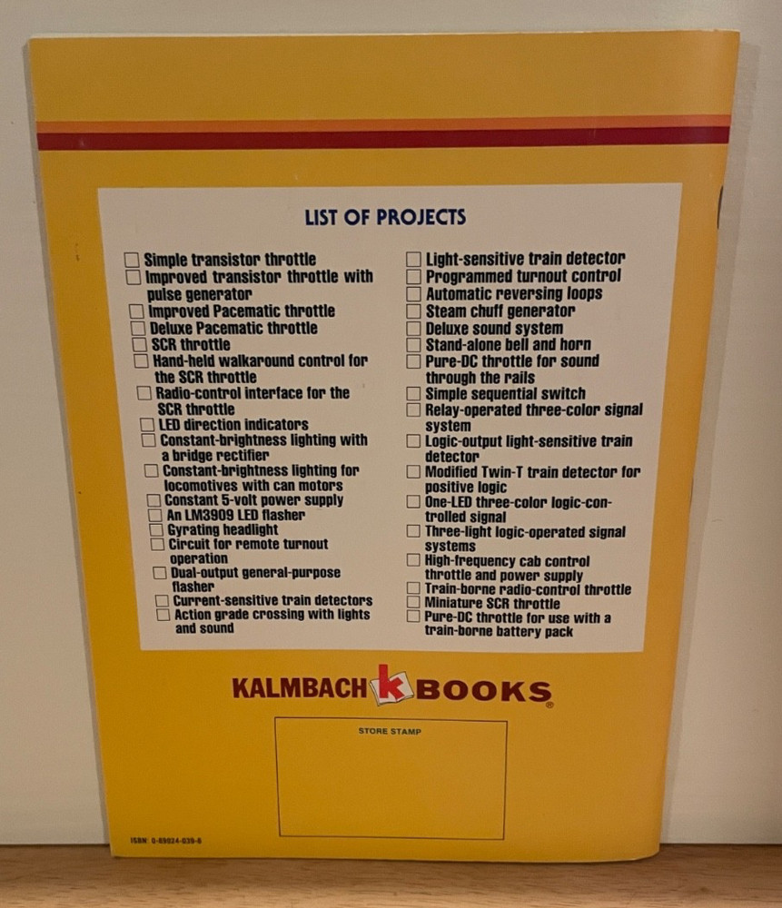 Vintage Model Railroading Electric Project Book
