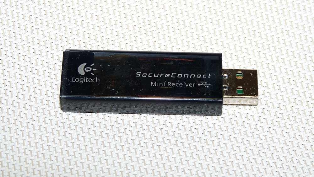 Logitech Secure Connect Mini Receiver, 831843-0000, C-UAL52 USB