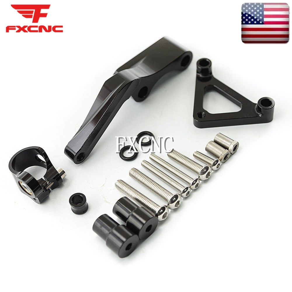 Steering Damper Stabilizer Holder Mount Support Bracket For Ducati Monster 696